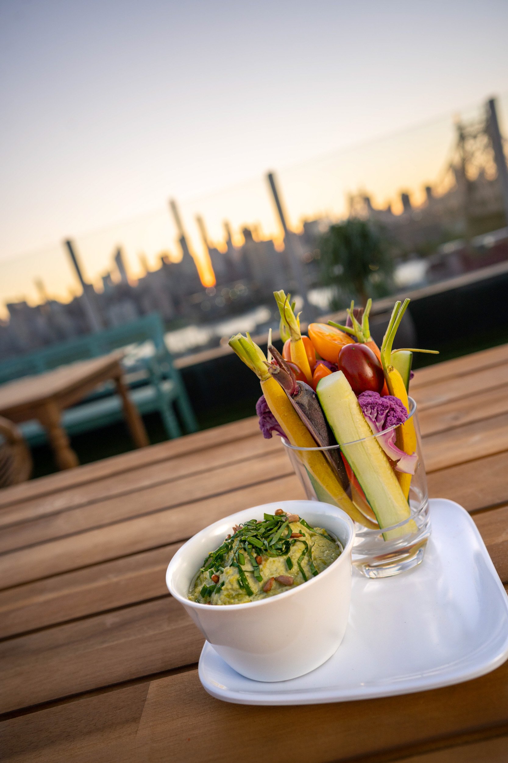 Savanna Rooftop NYC - Food